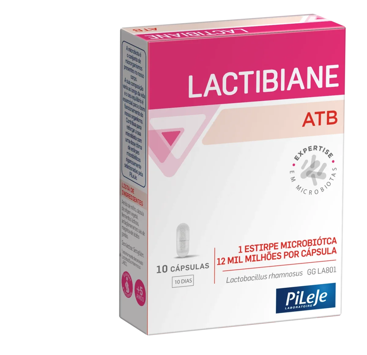 Pileje Lactibiane Atb 10 Cápsulas - Image 2