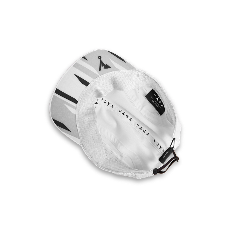 TEAM VÄGA Feather Racing Cap White - Image 5