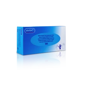 Alvita Luvas Exame Nitrilo S/Po S X100