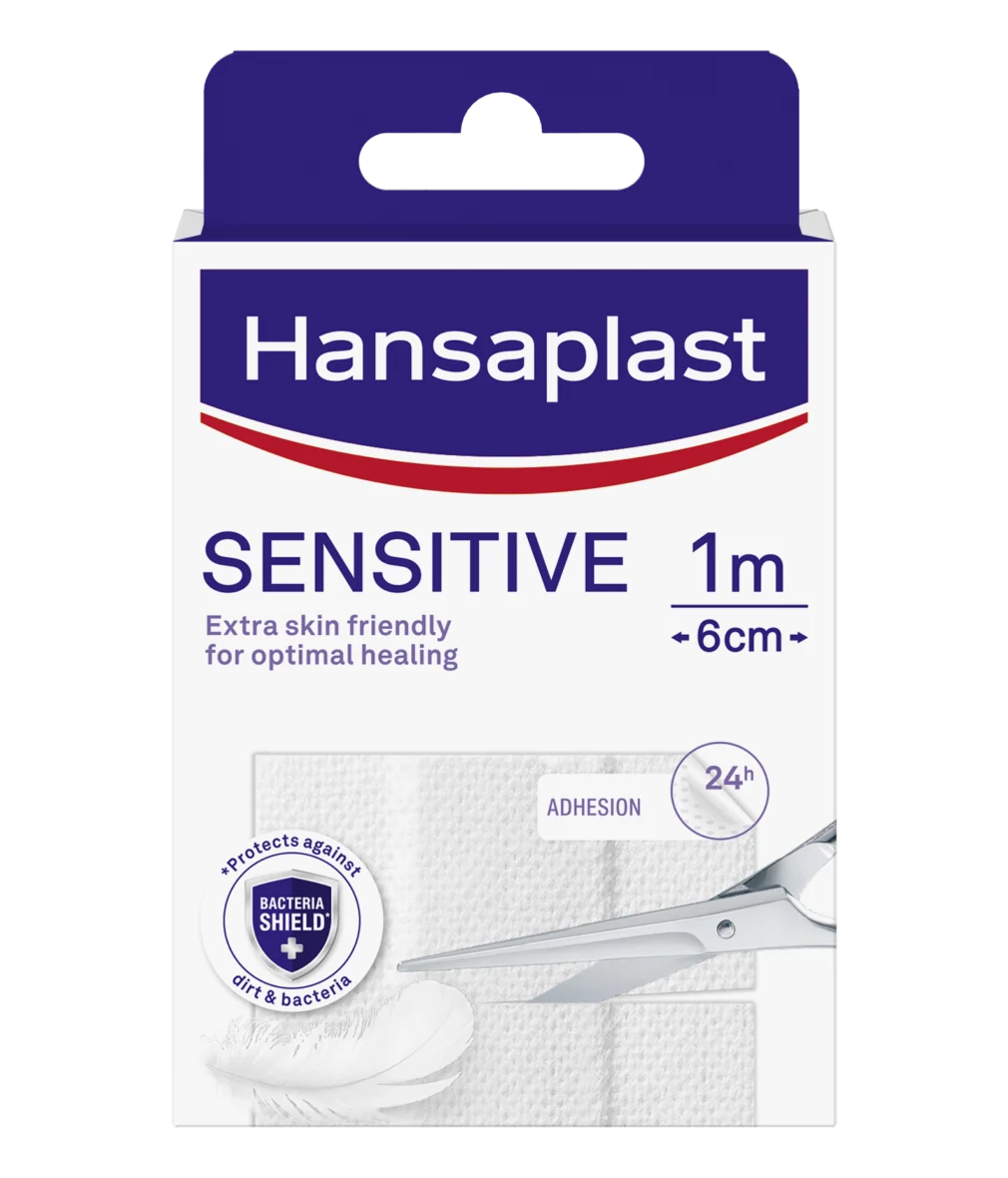 Hansaplast Sensitive Penso Peles Sensíveis Banda 1m x 6cm - Image 2