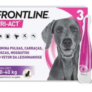 Frontline Tri-Act Antiparasitário Cão 20-40kg 3 unidades