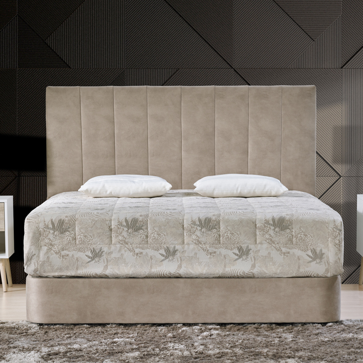 Cabeceira Cama Estofada Kristal – Lourini - Image 2