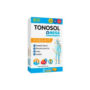 Tonosol Omega Crescimento (X30 Gomas)