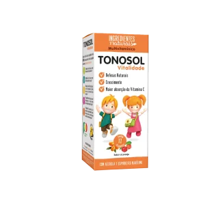 Tonosol Vitalidade 200ml - Sabor a laranja