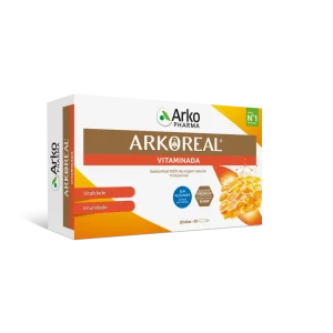 Arkoreal Geleia Real Vitaminas Laranja sem Açúcar 20amp