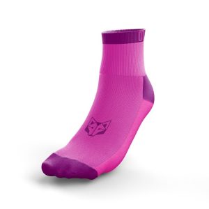 OTSOSPORT Meias Low Cut – Rosa Fluo / Violeta