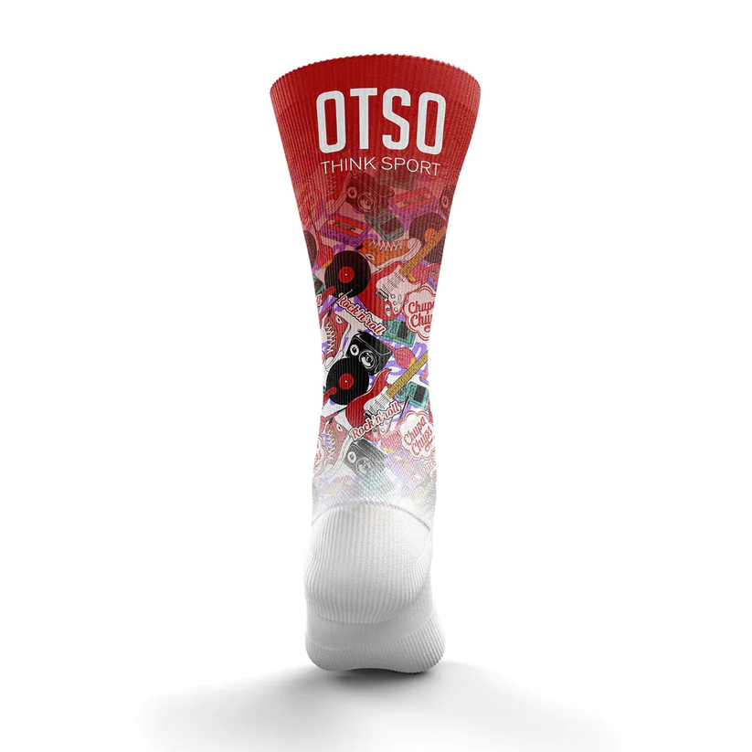 OTSOSPORT MULTISPORT FUNNY SOCKS HIGH CUT Rock n Roll - Image 3