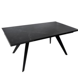 Mesa Extensível Kelly160 preto/preto