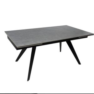 Mesa Extensível Kelly160gris/preto