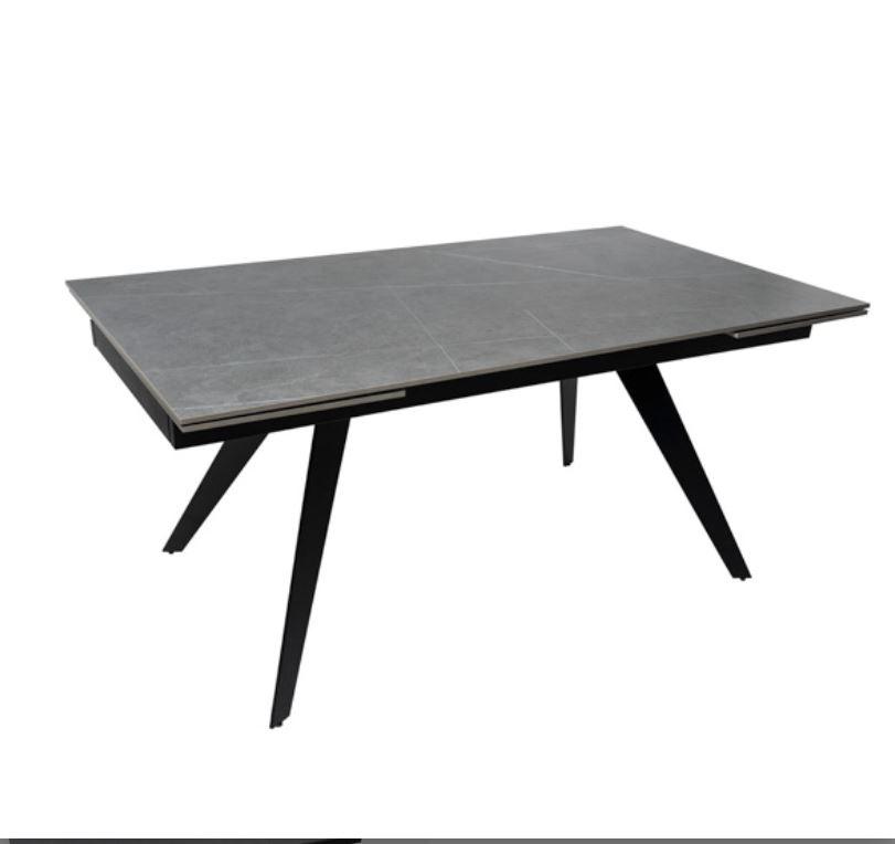 Mesa Extensível Kelly160gris/preto