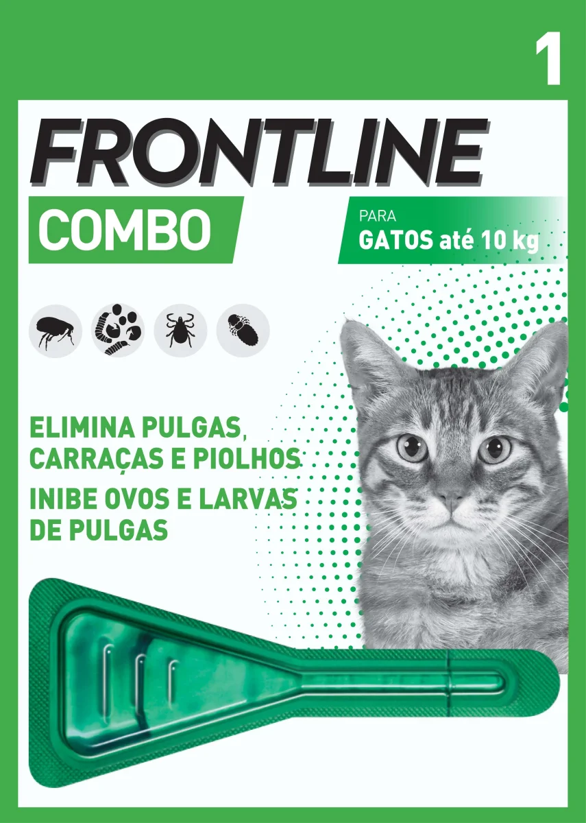 Frontline Combo Antiparasitário Gato 1 unidade