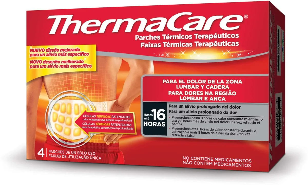 Thermacare Faixas Térmicas para Lombar e Anca x4 - Image 2