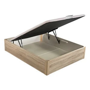 Sommier Pikolin Abatível Madeira C/ Tampa Única Design – Natural