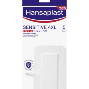 Hansaplast Pensos Sensitive 4XL 10x20cm 5 unidades