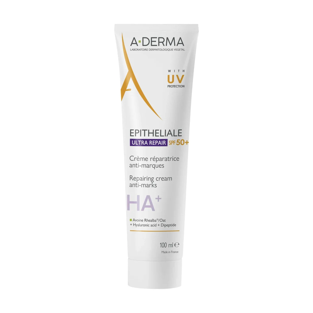 A-Derma Epithelia Ultra Repair SPF50+ Creme reparador antimarcas 100ml